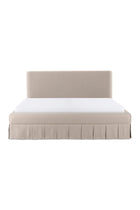 Modern European furniture - Box Pleated Bed - www.oroa.com