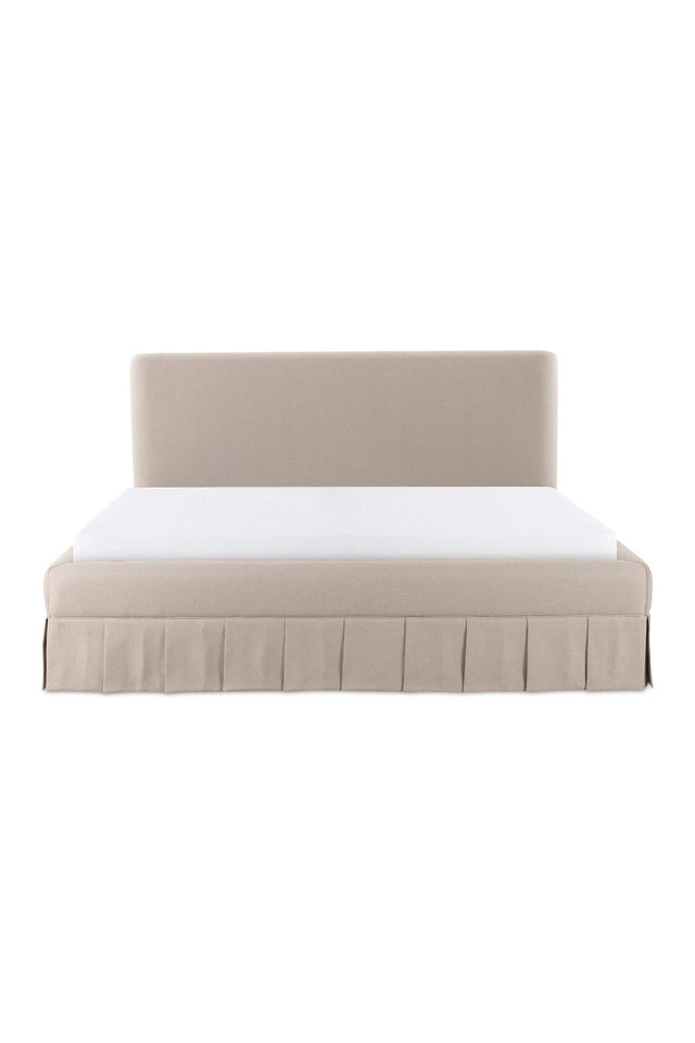 Modern European furniture - Box Pleated Bed - www.oroa.com