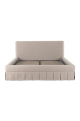 Modern European furniture - Box Pleated Bed - www.oroa.com