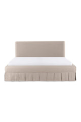 Modern European furniture - Box Pleated Bed - www.oroa.com