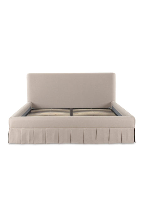 Modern European furniture - Box Pleated Bed - www.oroa.com