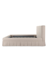 Modern European furniture - Box Pleated Bed - www.oroa.com