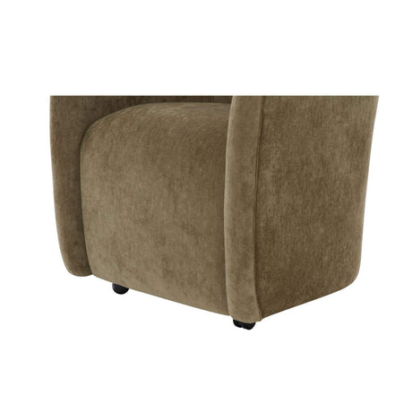Barrel-Inspired Rolling Dining Chair | Novi Living Drava