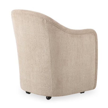 Modern European furniture - Barrel-Inspired Rolling Dining Chair - www.oroa.com