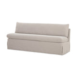 Modern European furniture - Beige Dining Bench Slipcover - www.oroa.com
