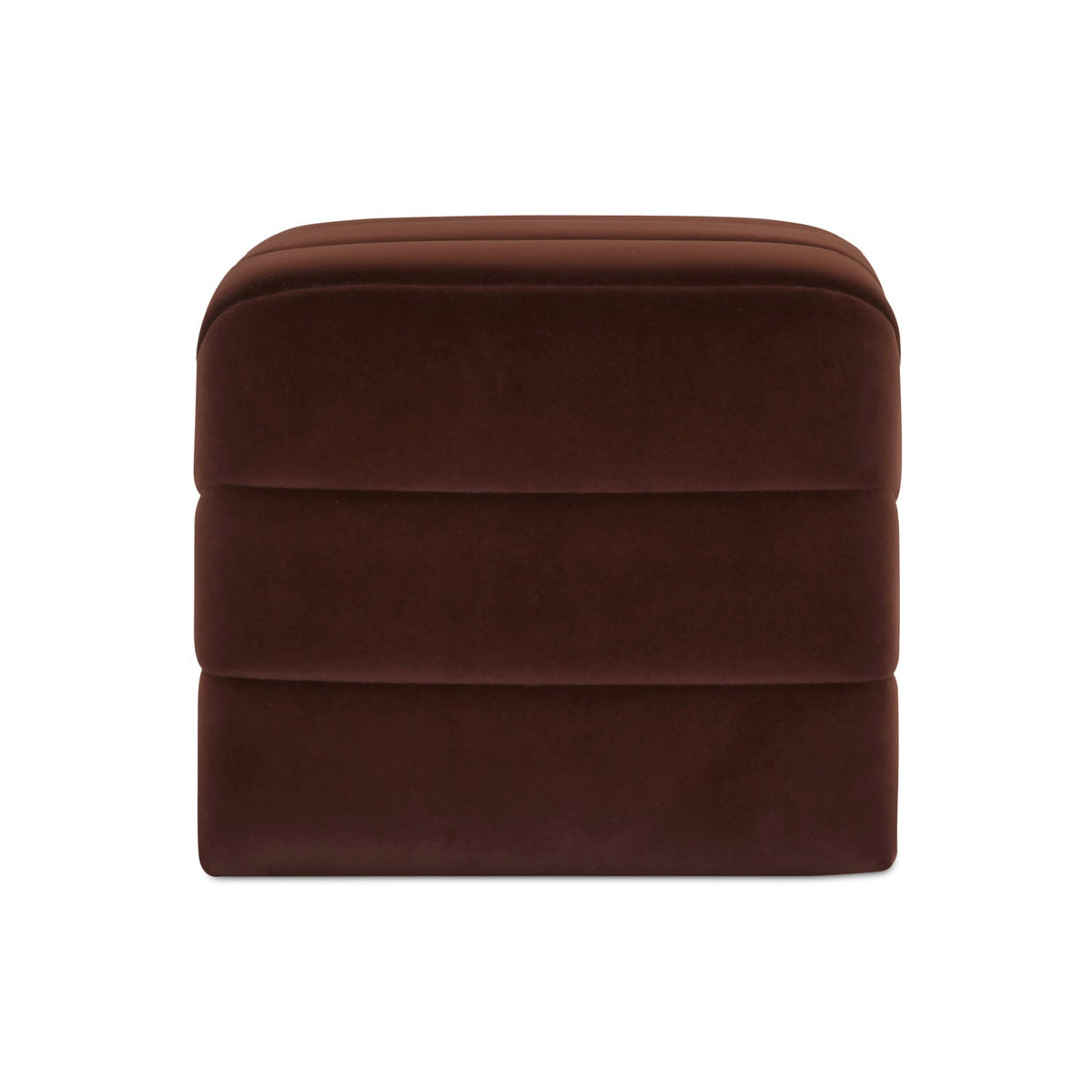 Modern European furniture - Wide Channel Detail Stool - www.oroa.com
