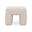 Modern European furniture - Wide Channel Detail Stool - www.oroa.com
