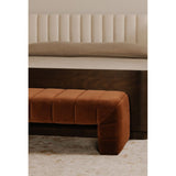 Channel Upholstered Bench | Novi Living Verity - www.oroa.com