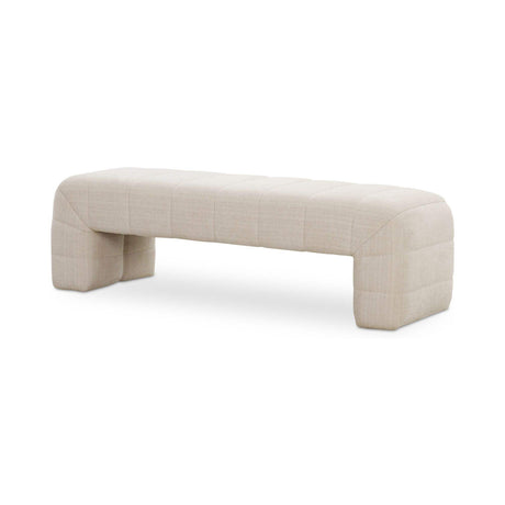 Channel Upholstered Bench | Novi Living Verity - www.oroa.com