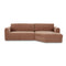 Modern European furniture - Weave Fabric Sectional Sofa - www.oroa.com