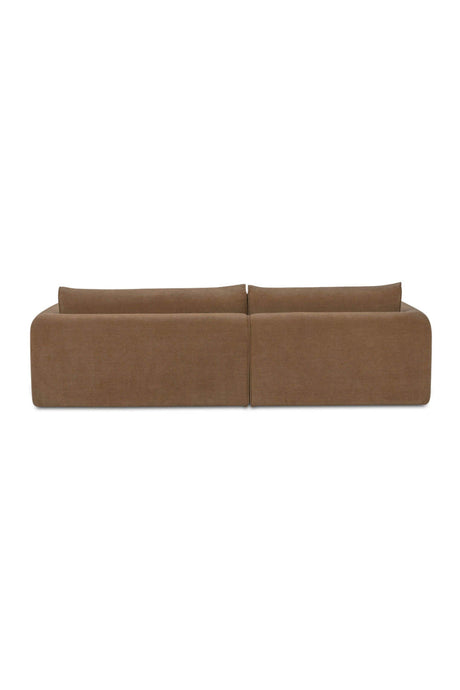 Modern European furniture - Weave Fabric Sectional Sofa - www.oroa.com