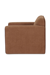 Modern European furniture - Rolled-Arm Accent Chair - www.oroa.com
