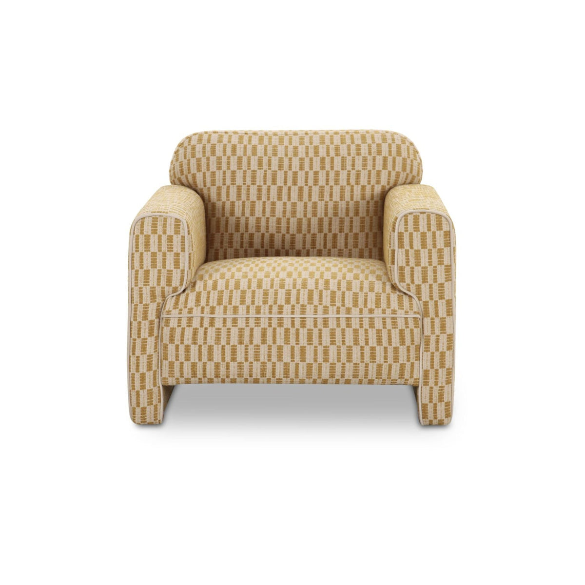 Modern European furniture - Rolled-Arm Accent Chair - www.oroa.com