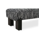 Modern European furniture - Textured Fabric Bench - www.oroa.com