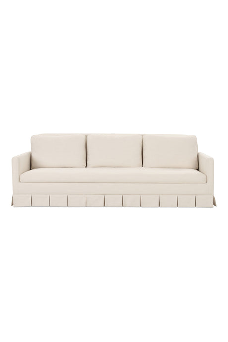 Modern European furniture - Pleated Skirt Fabric Sofa - www.oroa.com