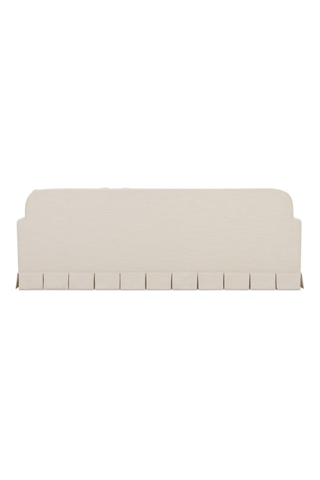 Modern European furniture - Pleated Skirt Fabric Sofa - www.oroa.com