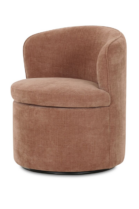 Modern European furniture - Upholstered Swivel Dining Chair - www.oroa.com