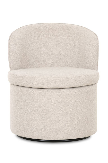 Modern European furniture - Upholstered Swivel Dining Chair - www.oroa.com