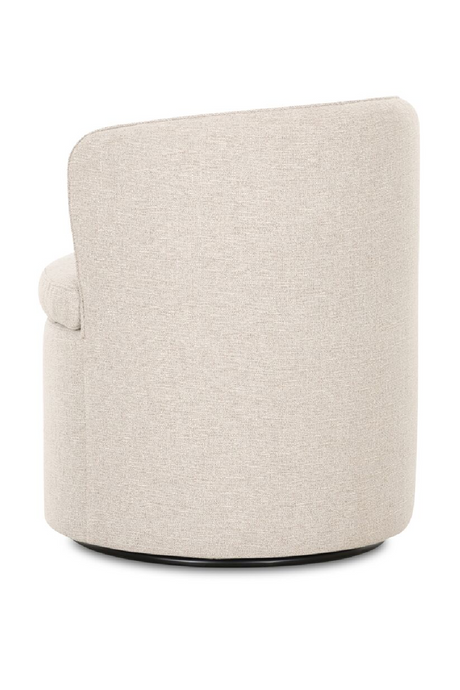 Modern European furniture - Upholstered Swivel Dining Chair - www.oroa.com