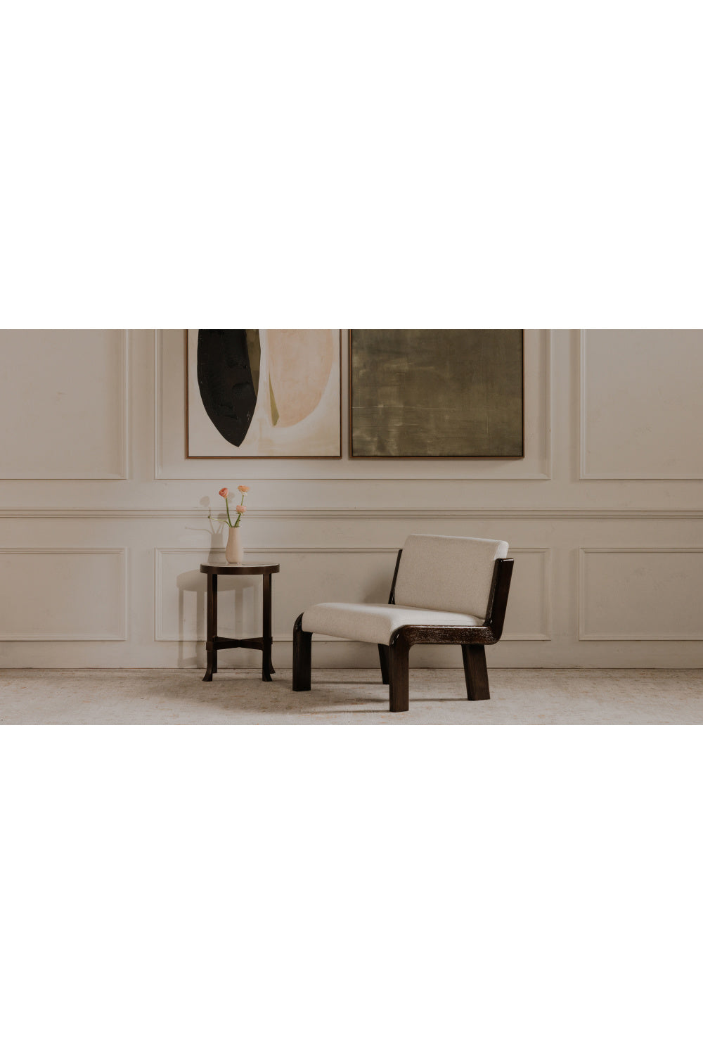 Modern European furniture - Ash-Framed Accent Chair - www.oroa.com