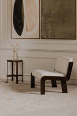 Modern European furniture - Ash-Framed Accent Chair - www.oroa.com