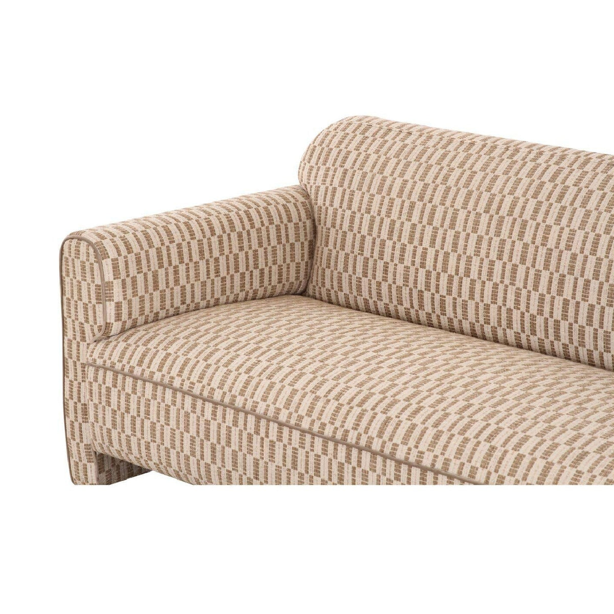 Modern European furniture - Rolled Arm Modern Sofa - www.oroa.com