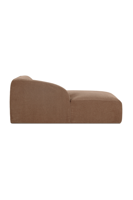 Modern European furniture - Brown Modular Sofa - www.oroa.com