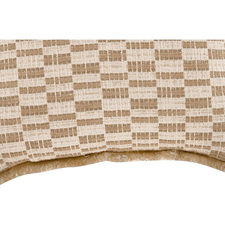 Modern European furniture - Geometric Print Fringed Cushion - www.oroa.com