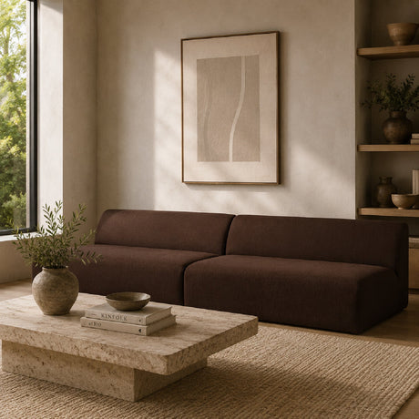 2-Piece Wave Modular Sofa | Novi Living Naomi