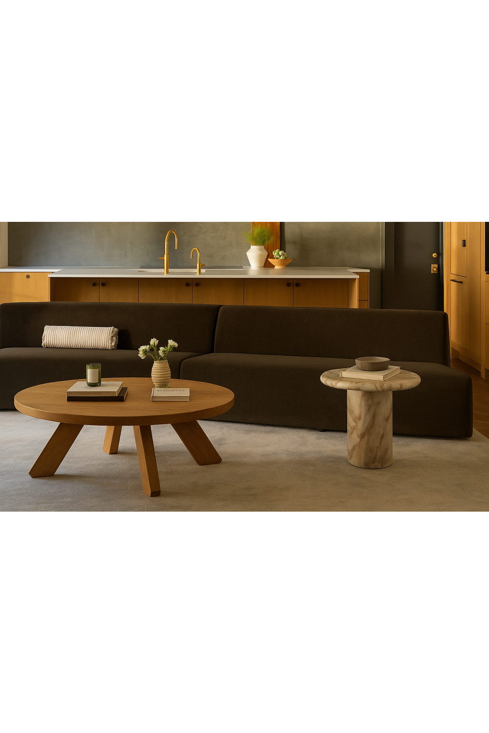 Modern European furniture - 3-Piece Modular Sofa - www.oroa.com