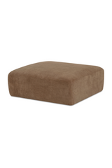 Modern European furniture - Chenille Square Ottoman - www.oroa.com