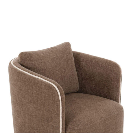 Swivel Upholstered Dining Chair | Novi Living Cecil