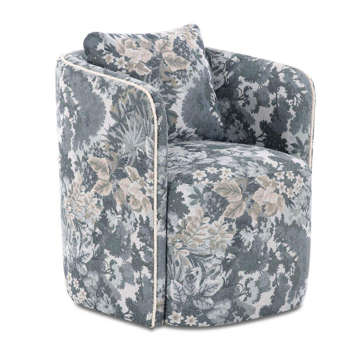 Swivel Upholstered Dining Chair | Novi Living Cecil