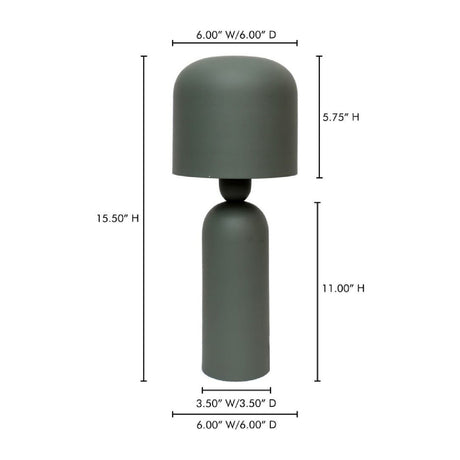 Modern European furniture - Modern Iron Table Lamp - www.oroa.com