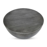 Modern European furniture - Metallic Round Coffee Table - www.oroa.com