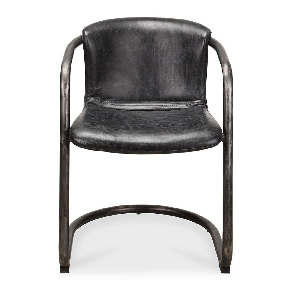 Modern European furniture - Cantilevered Dining Chair Set (2) - www.oroa.com