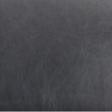 Modern European furniture - Leather Cantilevered Bar Stool Set (2)  - www.oroa.com