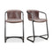 Modern European furniture - Cantilevered Counter Stool Set (2) - www.oroa.com
