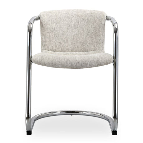 Modern European furniture - Cantilevered Dining Chair Set (2) - www.oroa.com