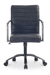 Modern European furniture - Grain Leather Office Chair - www.oroa.com