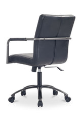 Modern European furniture - Grain Leather Office Chair - www.oroa.com