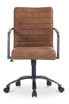 Modern European furniture - Grain Leather Office Chair - www.oroa.com