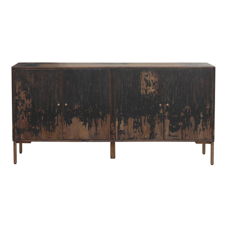 Modern European furniture - VIntage Look Wooden Sideboard - www.oroa.com