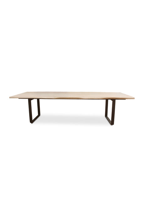 Modern European furniture - Mango Wood Top Dining Table - www.oroa.com
