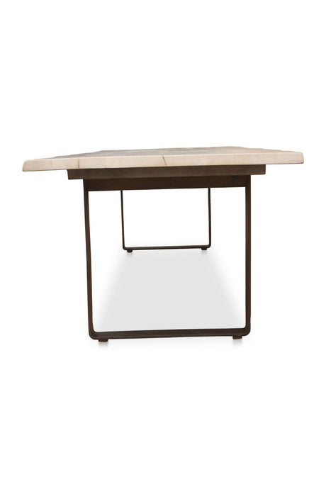 Modern European furniture - Mango Wood Top Dining Table - www.oroa.com