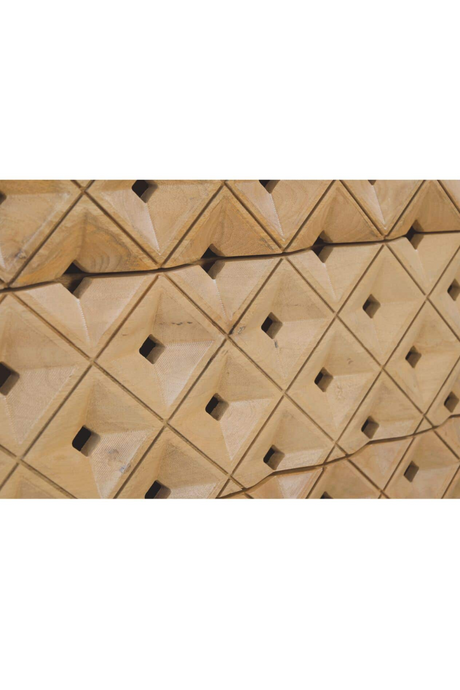 Modern European furniture - 6-Drawer Mango Wood Dresser - www.oroa.com
