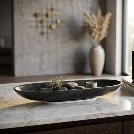 Black Marble Tray | Novi Living Venetia
