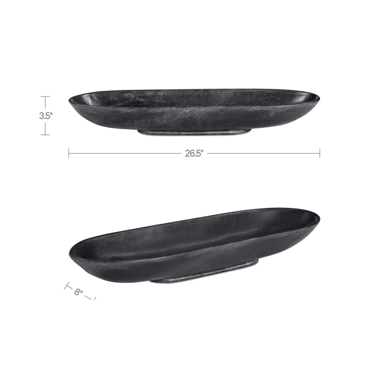 Black Marble Tray | Novi Living Venetia