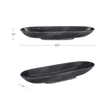 Black Marble Tray | Novi Living Venetia