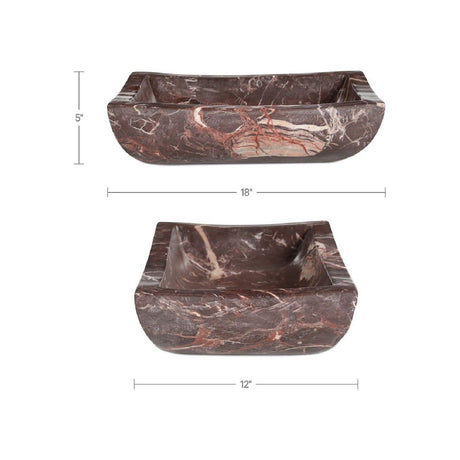 Solid Marble Bowl | Novi Living Piero